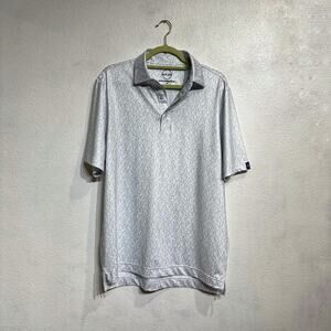 Jack Golf Green Bird Polo Sz M